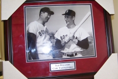 Ted Williams & Carl Yastrzemski